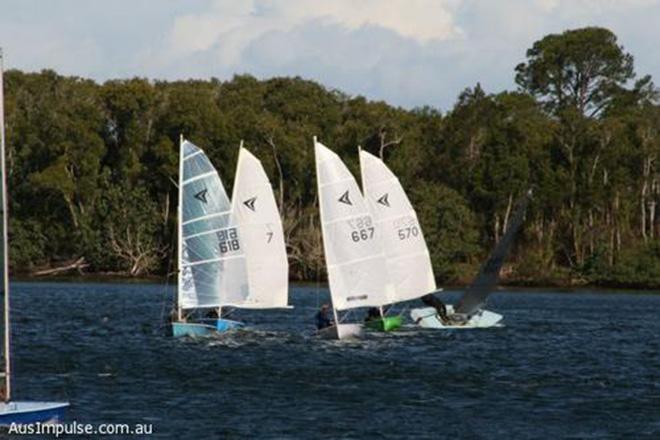 Close racing at the front end of the field, 6th Eastern States Impulse Championships - Sixth BCF Eastern States Impulse Championships © Lea Foster