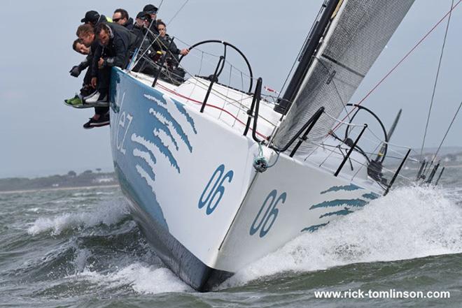 Bill Coates' Ker 43, Otra Vez leads the Fast40+ Class Class © RORC/Louay Habib