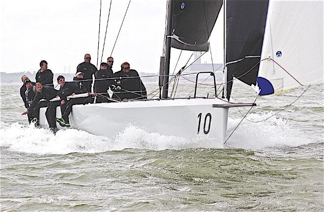 Peter Morton's Carkeek40, Girls On Film wins the Fast40+ Class - 2016 RORC Vice Admiral's Cup © Louay Habib / RORC