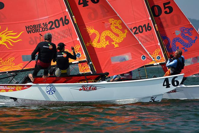 2016 Hobie® 16 Worlds - Masters Day 3 ©  Hobie Cat http://www.hobiecat.com/