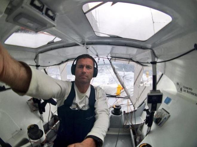 Sébastien Josse on Edmond de Rothschild - 2016 New York–Vendée Transatlantic Race © Sébastien Josse / Gitana SA