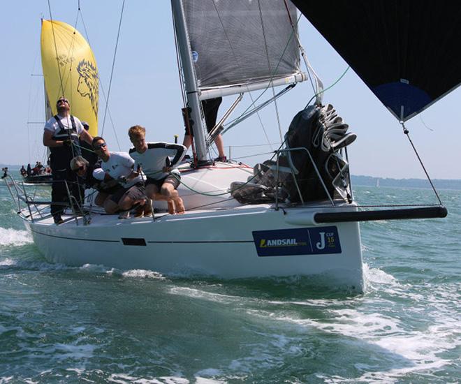 Fleet in action - The Landsail Tyres J-Cup ©  Louay Habib