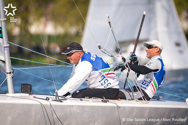 Bow no: 002 // Sail: ITA 8497 // Skipper: Diego NEGRI // Crew: Sergio Lambertenghi-  2016 SSL City Grand Slam ©  Marc Rouiller / Star Sailors League