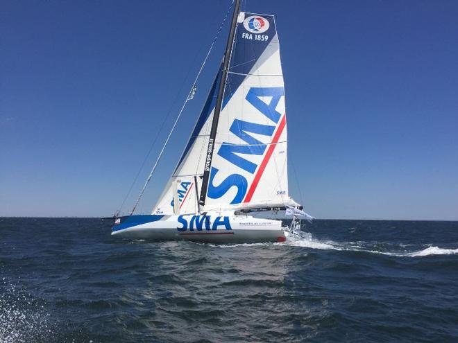 Team SMA in action - 2016 Vendée Globe © M.Hutchinson / SMA