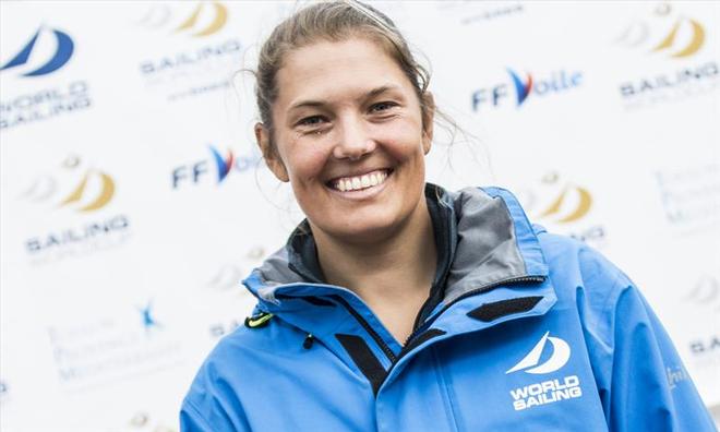 Belgian Olympic medallist Evi Van Acker - World Sailing partner with Zhik © Sailing Energy/ISAF