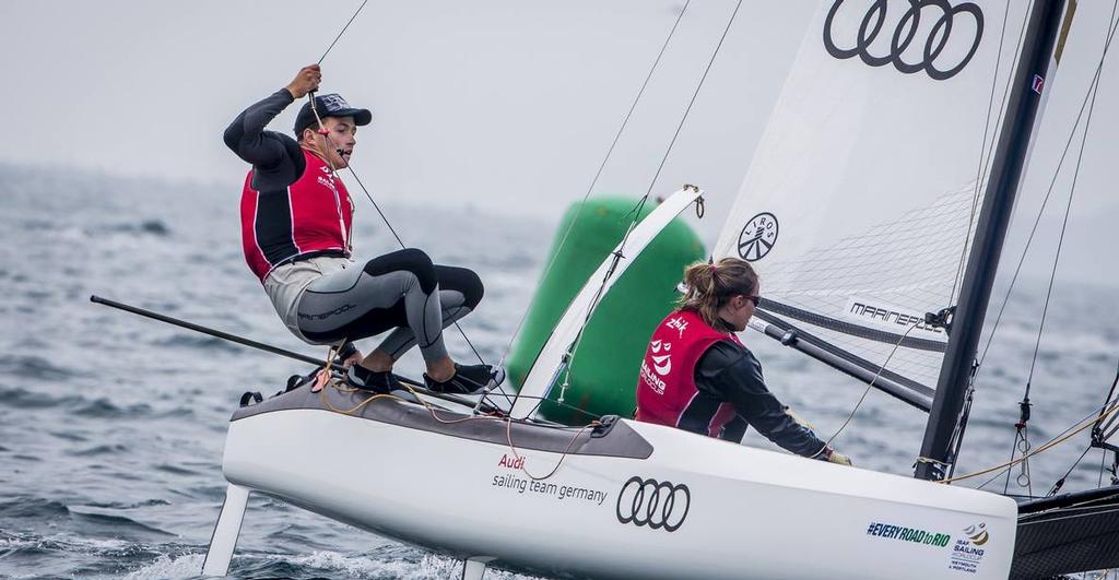 - - Sailing World Cup Weymouth and Portland, Day 4 © ISAF Sailing World Cup