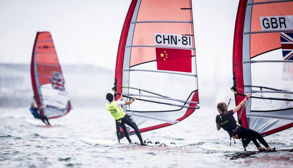 Peina Chen (CHN) - Sailing World Cup Weymouth and Portland, Day 4 © ISAF Sailing World Cup