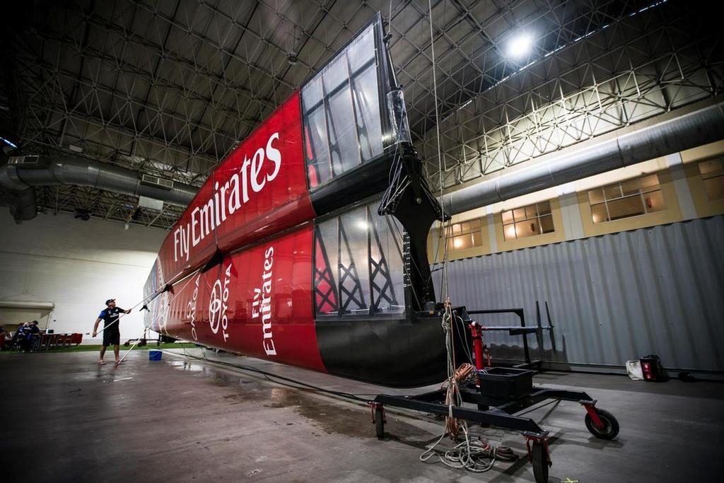  - Emirates Team New Zealand - America's Cup World Series Chicago photo copyright Hamish Hooper/Emirates Team NZ http://www.etnzblog.com taken at  and featuring the  class