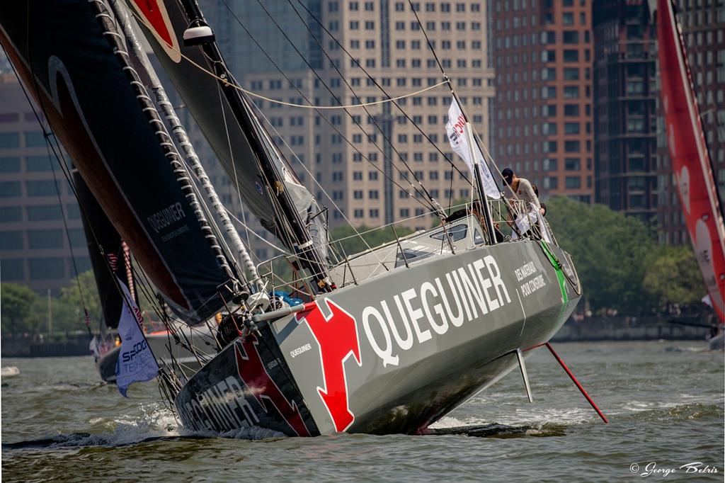 Queginer - IMOCA Currency House Charity Race © george bekris