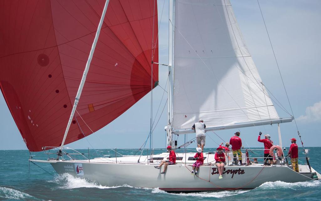 El Coyote returned to winning ways today at Samui Regatta. Photo by Joyce Ravara. - Samui Regatta 2016 photo copyright  Joyce Ravara taken at  and featuring the  class