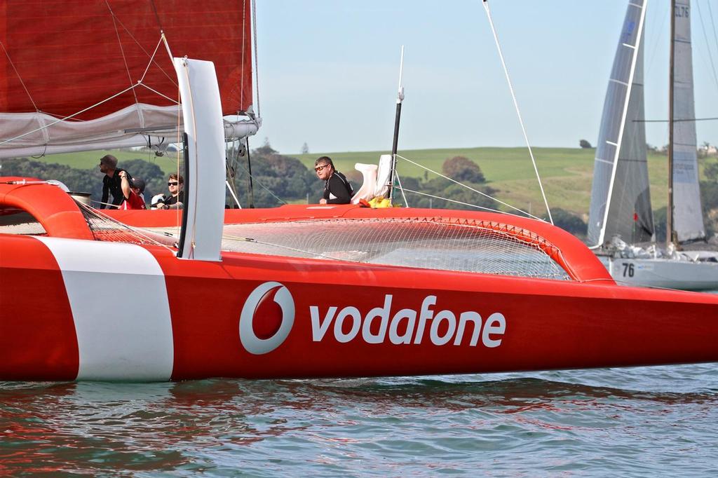 TeamVodafoneSailing - ANZ  Fiji Race Start - June 4, 2016 photo copyright Richard Gladwell www.photosport.co.nz taken at  and featuring the  class