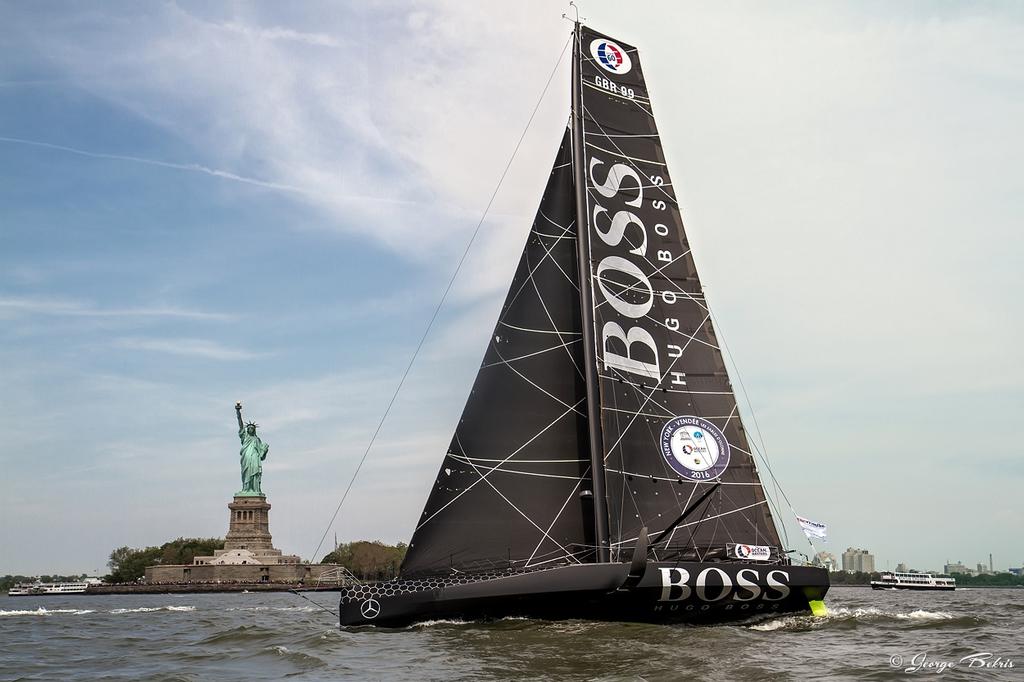 Hugo Boss - IMOCA NY-Vendee Parade of Sail &copy; george bekris