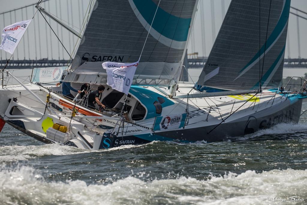 Safran - IMOCA NY-Vendee Parade of Sail © george bekris