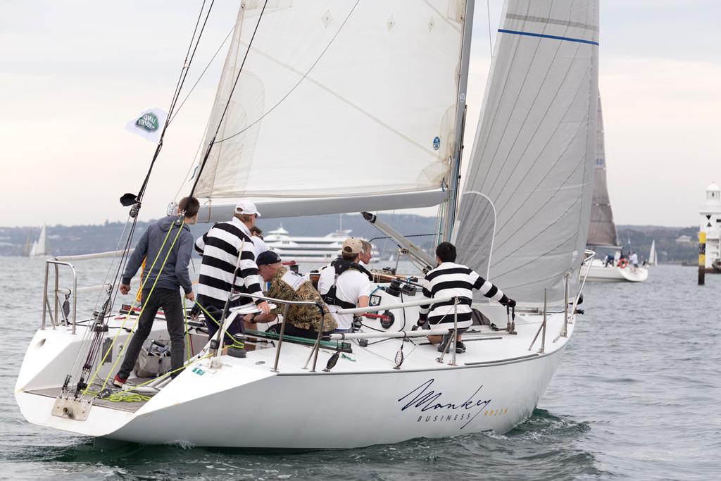 Monkey Business made it two victories in a row photo copyright David Brogan www.sailpix.com.au taken at  and featuring the  class