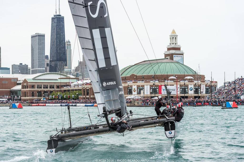 Softbank Team Japan - Louis Vuitton America’s Cup World Series Chicago - Racing Day 2 © ACEA / Ricardo Pinto http://photo.americascup.com/