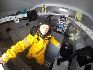 Franco-German sailor Isabelle Joschke aboard her Class40 yacht, Generali-Horizon Mixité - The Transat bakerly photo copyright Vincent Curutchet / Lloyd Images / OC Sport taken at  and featuring the  class
