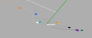 Current positions - Clipper Round the World Race photo copyright Clipper Ventures taken at  and featuring the  class