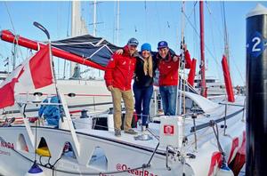 IMOCA 60 fleet are currently gathering at the Newport Shipyard to prepare themselves for the New York to Vendee race photo copyright Adventures of a Sailor Girl taken at  and featuring the  class