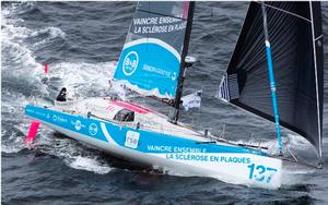 Solidaires en Peloton-ARSEP skipper Thibaut Vauchel-Camus - The Transat bakerly photo copyright Lloyd Images taken at  and featuring the  class