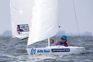 Helena Lucas in the 2.4mR - 2016 Para World Sailing Championships photo copyright Delta Lloyd Regatta - Sander van der Borch http://www.sandervanderborch.com taken at  and featuring the  class