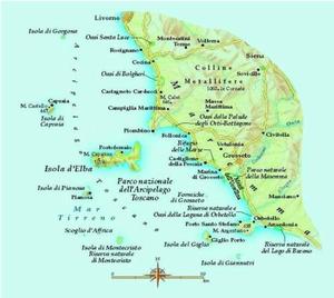 Tuscan Archipelago - Map - 2016 Argentario Sailing Week photo copyright Pierpaolo Lanfrancotti taken at  and featuring the  class