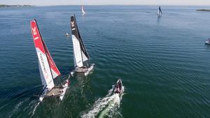 Fleet in action at WMRT Copenhagen photo copyright Ian Roman / WMRT taken at  and featuring the  class