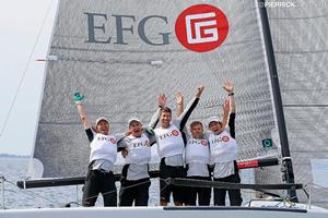 The Reigning Melges 24 World Champion, Swiss Christopher Rast on EFG has signed up for the Europeans 2016 photo copyright  Pierrick Contin http://www.pierrickcontin.fr/ taken at  and featuring the  class