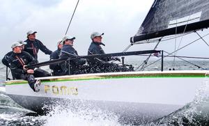HP30 class in the RORC Vice Admirals Cup photo copyright Rachel Fallon-langdon taken at  and featuring the  class