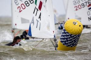 Laser radial women fleet in action on day one - 2016 Delta Lloyd Regatta photo copyright Delta Lloyd Regatta - Sander van der Borch http://www.sandervanderborch.com taken at  and featuring the  class