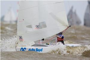 Damien Seguin - 2016 Delta Lloyd Regatta photo copyright Delta Lloyd Regatta - Sander van der Borch http://www.sandervanderborch.com taken at  and featuring the  class