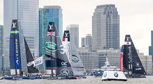 2016 Louis Vuitton America’s Cup World Series - Race one photo copyright Carlo Borlenghi and Stefano Gattini http://www.carloborlenghi.com taken at  and featuring the  class