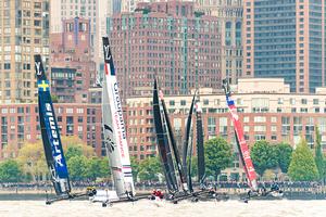 2016 Louis Vuitton America’s Cup World Series - Race one photo copyright Carlo Borlenghi and Stefano Gattini http://www.carloborlenghi.com taken at  and featuring the  class