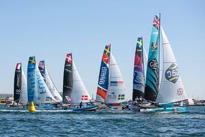 2016 M32 Scandinavian Series - Fleet in action photo copyright Adstream AB taken at  and featuring the  class