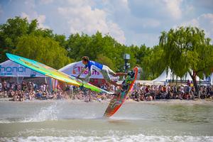 Steven Van Broeckhoven in the qualification round - 2016 Chiemsee Tow-In Show photo copyright EFPT taken at  and featuring the  class