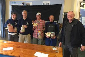 Prize winners - 2016 Magic Marine RS300 Slalom Championship photo copyright Dan Treloar taken at  and featuring the  class