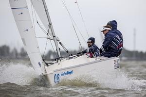USA Sonar - 2016 Para World Sailing Championships photo copyright Delta Lloyd Regatta - Sander van der Borch http://www.sandervanderborch.com taken at  and featuring the  class