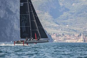 Malizia - Yacht Club Monaco training on Lake Garda. - 2016 GC32 Racing Tour photo copyright Jacopo Salvi taken at  and featuring the  class