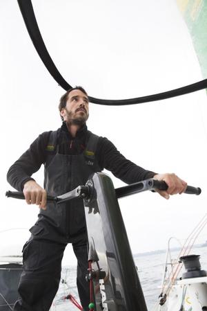 The skipper of Bureau Vallée - 2016 Vendée Globe photo copyright Stéphane Maillard taken at  and featuring the  class