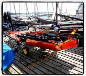 Hayling Island Sailing Club photo copyright 2016 International 14 GBR taken at  and featuring the  class