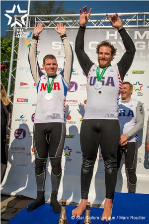 Winners celebrate - 2016 SSL City Grand Slam photo copyright  Marc Rouiller / Star Sailors League taken at  and featuring the  class