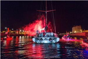 Shiraishi hopes to honour spirit of Yukoh after qualifying for Vendée Globe photo copyright Benoit Stichelbault / Sea&Co / Ocean Masters taken at  and featuring the  class