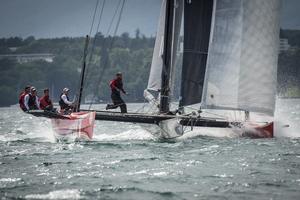 Team Tilt Sailing - 2016 D35 Trophy photo copyright Loris von Siebenthal / D35 Trophy taken at  and featuring the  class