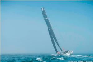 Japan’s Kojiro Shiraishi is having the race of his life - 2016 New York–Vendée Transatlantic Race photo copyright Amory Ross / Sea&Co / Ocean Masters taken at  and featuring the  class