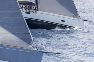 Whisper and Grande Orazio, Loro Piana Superyacht Regatta 2016 photo copyright Carlo Borlenghi / www.carloborlenghi.com taken at  and featuring the  class