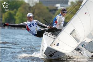 Final day action in Hamburg - 2016 SSL City Grand Slam photo copyright  Marc Rouiller / Star Sailors League taken at  and featuring the  class