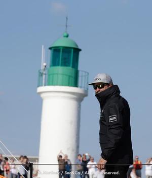 British skipper Alex Thomson - 2016 New York–Vendée Transatlantic Race photo copyright Thierry Martinez http://www.thmartinez.com taken at  and featuring the  class