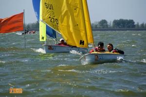 Fleet in action - 2016 Hansa World Championship photo copyright Chris Heil taken at  and featuring the  class