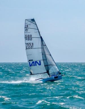 The Prince of Wales Trophy at Hayling Island Sailing Club photo copyright 2016 International 14 GBR taken at  and featuring the  class