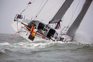 Fleet in action - 2016 Atlantic Cup photo copyright Billy Black http://www.BillyBlack.com taken at  and featuring the  class