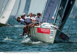 Delta 84 Chardonnay powers upwind - 2016 ORC Sportboat European Championship photo copyright Fabio Taccola taken at  and featuring the  class